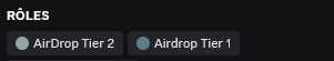 Airdrop Tier