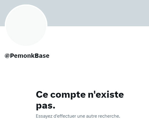 Ce compte n'existe pas