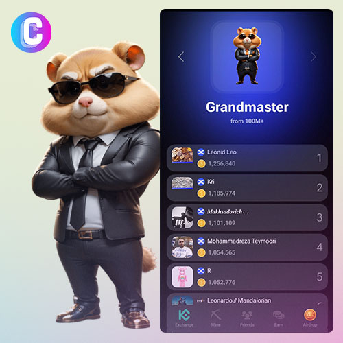 Airdrop Crypto Hamster Kombat Grandmaster