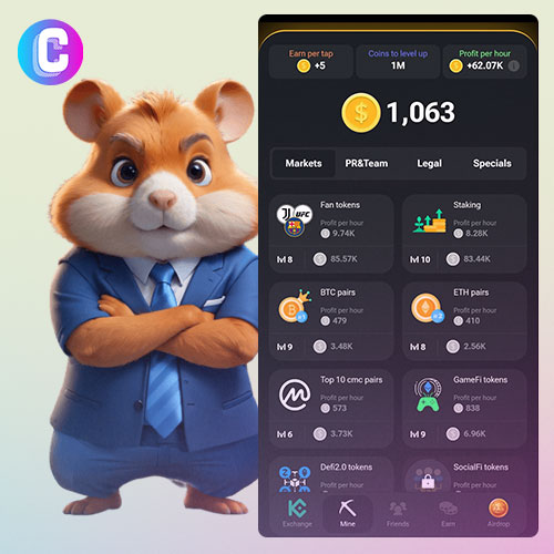 Airdrop Crypto Hamster Kombat Revenus