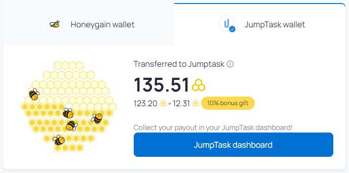 JumpTask wallet