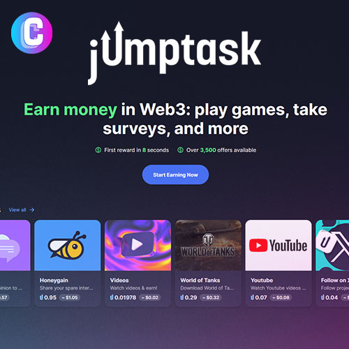 Airdrop Crypto Jumptask - Plateforme