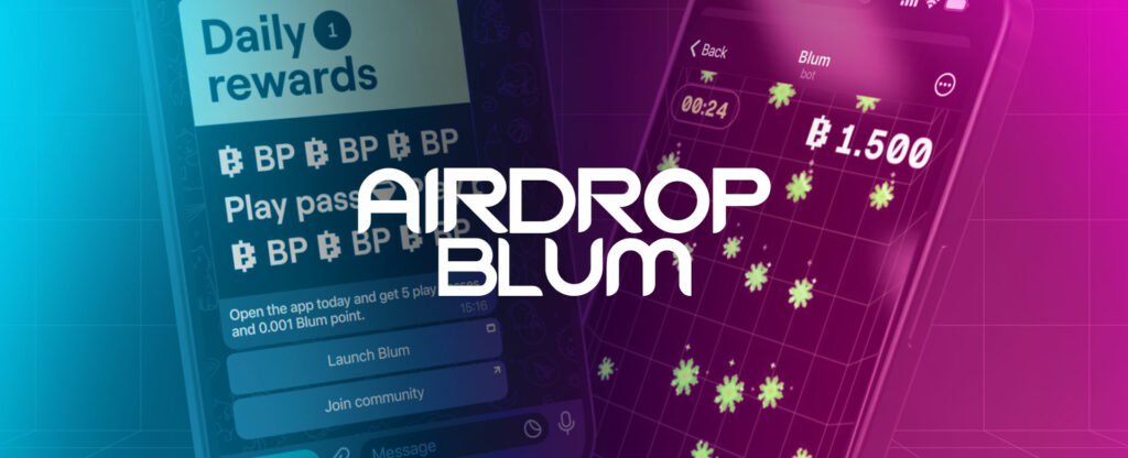 Airdrop crypto Blum